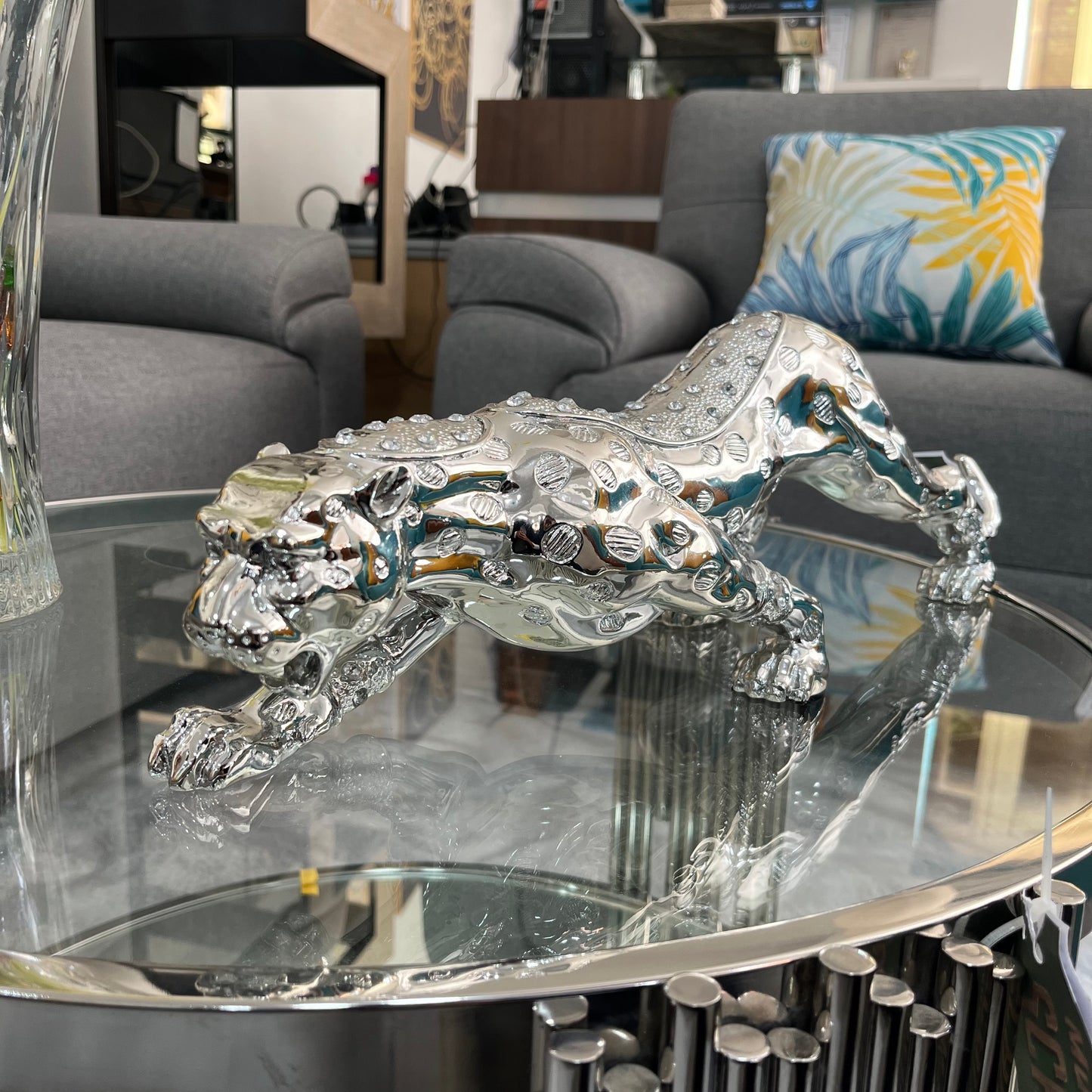Leopardo plateado